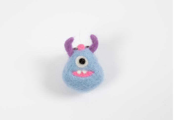 Actual product image Creativ Company Needle felting monster