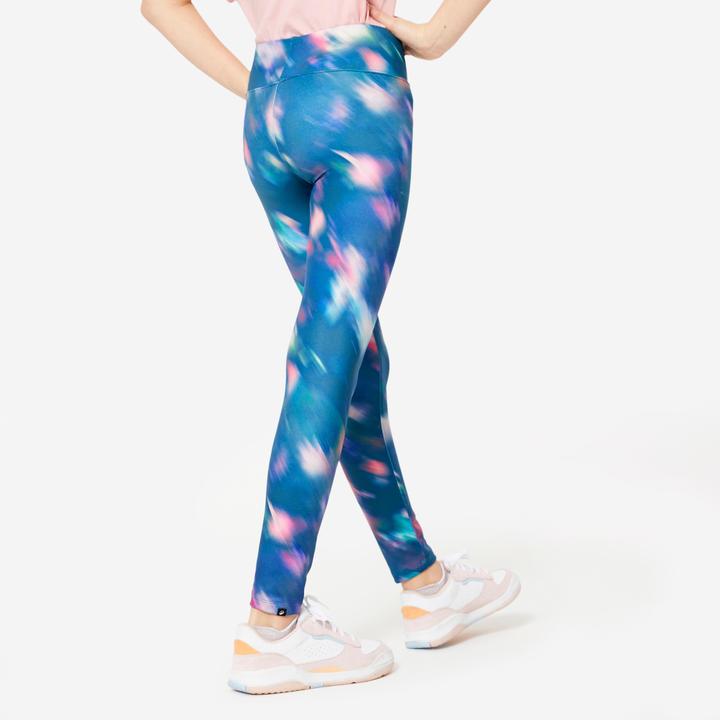 Produktbild Decathlon Leggings Mädchen atmungsaktiv - bunt bedruckt (8, 9, 10)