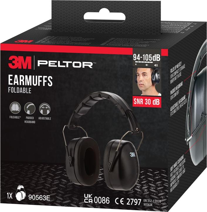 Actual product image 3M Peltor capsule ear protection (1 x)