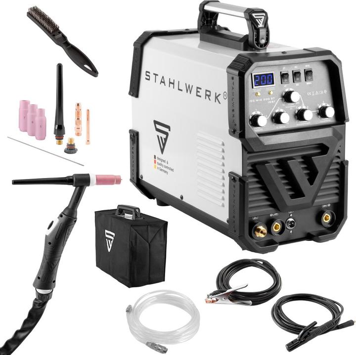 Stahlwerk Combination welder AC/DC TIG 200 ST IGBT 200 amps