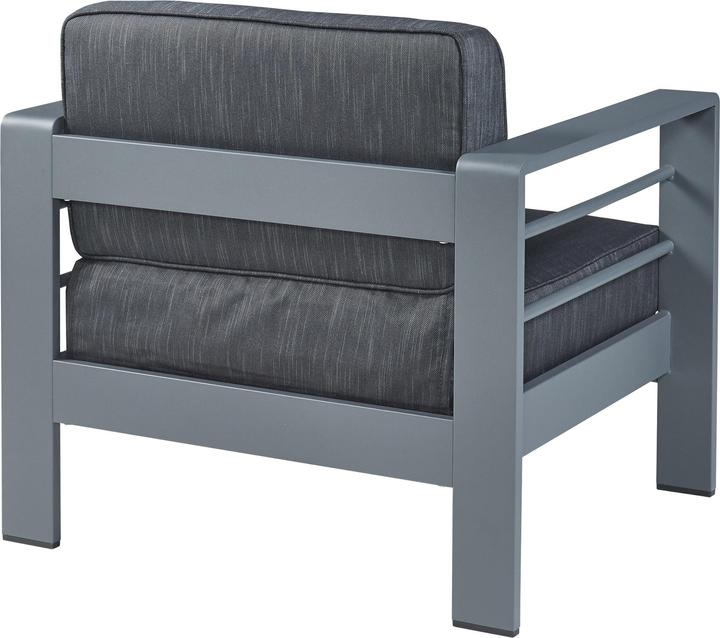Image du produit Casa.Pro Fauteuil d'extérieur avec table Avise Aluminium