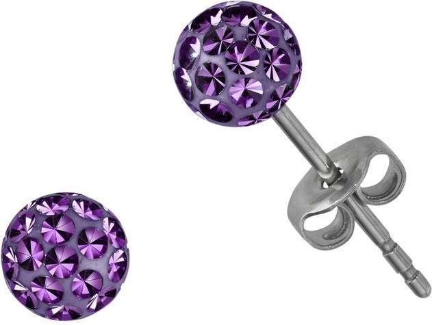 Image du produit Bijouteria Clous d'oreille (Résine époxy, Acier chirurgical 316L, PVC, Cristallin)