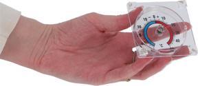 Actual product image Metaltex Window thermometer