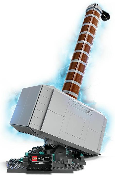 Actual product image LEGO Thor's hammer (76209, LEGO Rare Sets, LEGO Marvel)