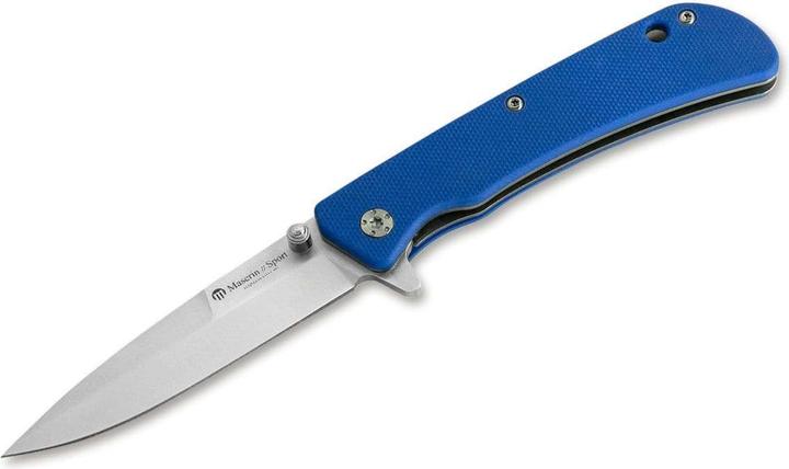 Actual product image Maserin Sport Knife Spearpoint Slim G10 Blue (7.50 cm)