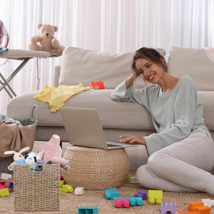 Image du produit Relaxdays Paniers rangement (1 x, 30 x 30 x 30 x 30 cm)