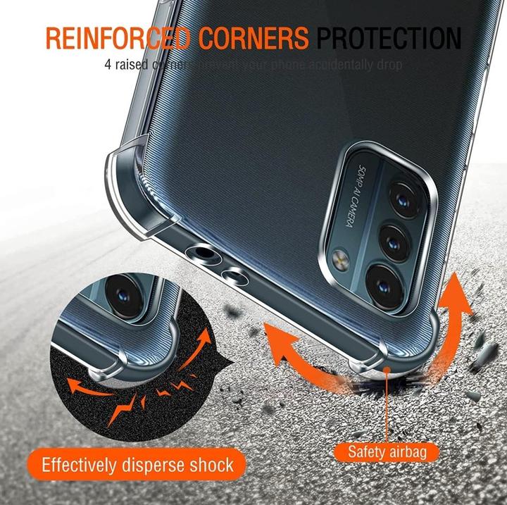 Productafbeelding Screenguard Kristal Zachte Airbag Bumper (Nokia G21)