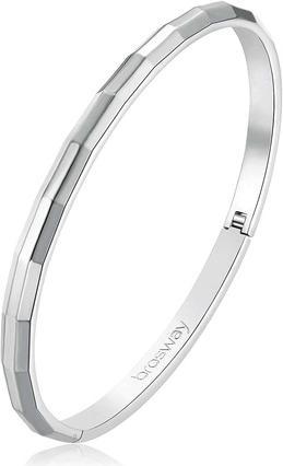 Produktbild Brosway Minimalist solid steel bracelet With You BWY2 - Diameter: 6 cm (M) (Stahl)