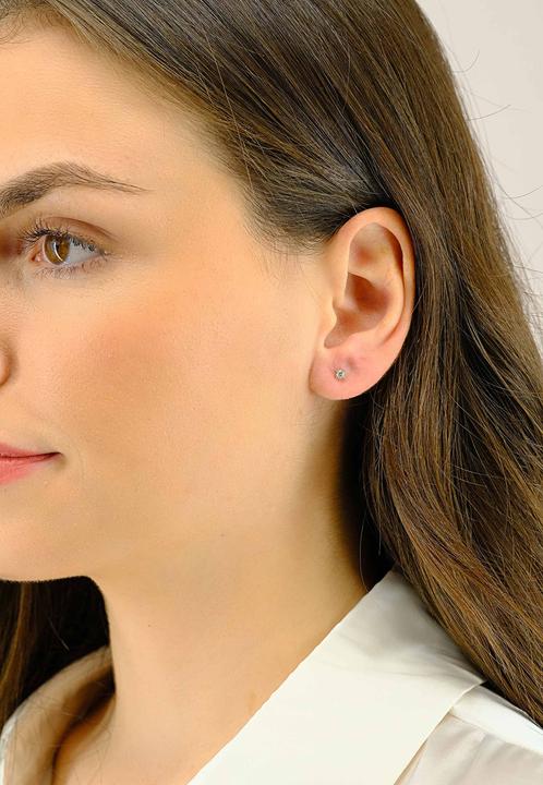 Image du produit Muau Boucles d'oreilles (Or blanc 750)