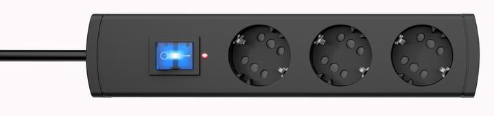 Actual product image Kopp DUOversal Indoor 6AC Outputs 1.4m Anthracite Extension Cable (6 x, CEE 7/3, 1.40 m)