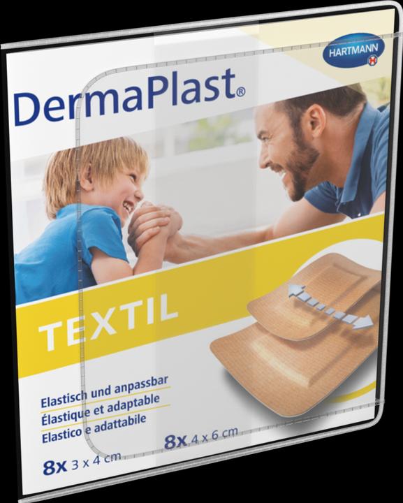 Actual product image DermaPlast Textile plaster (16 x)