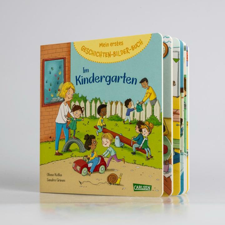 Produktbild Mein erstes Geschichten-Bilder-Buch: Im Kindergarten (Deutsch)