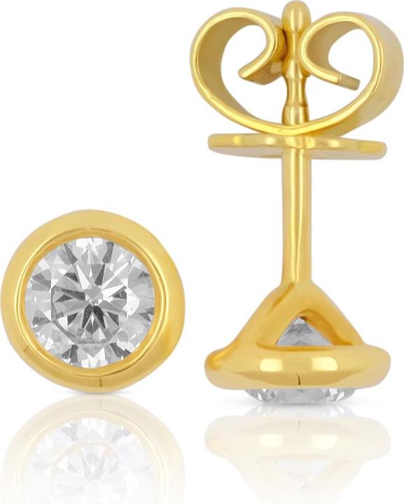 Produktbild Muau Ohrstecker (750/18 K Gelbgold)
