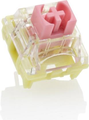 Produktbild Ducky TTC Gold Pink Switch, mechanisch, 3-Pin, linear, MX-Stem, 37g - 110 Stück