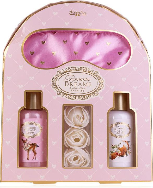 Immagine prodotto Accentra Set per la cura delle donne ROMANTIC DREAMS in confezione regalo (Set per la cura del corpo)