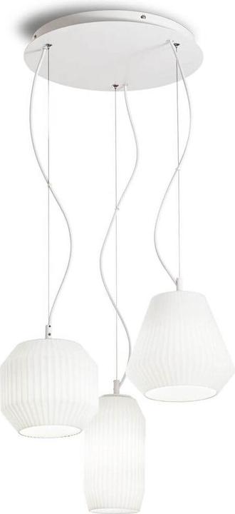 Actual product image Ideal lux ORIGAMI pendant light E27 triple ⌀400mm dimmable white 198095 (E27)
