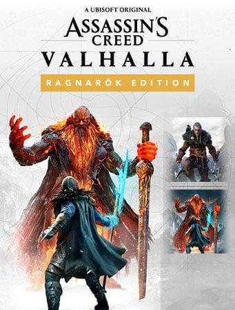 Immagine prodotto Ubisoft Assassin's Creed Valhalla, edizione Ragnarok, confezione doppia, pacchetto PS4 PlayStation 4 (PS4, EN)