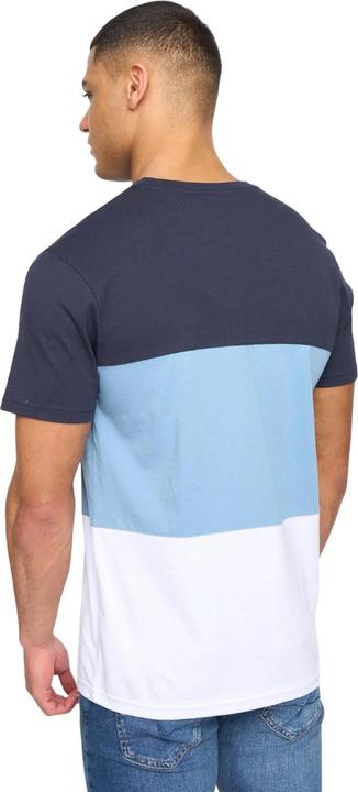 Actual product image Henleys Mens Henpanel Colour Block Cotton T-Shirt (XL)