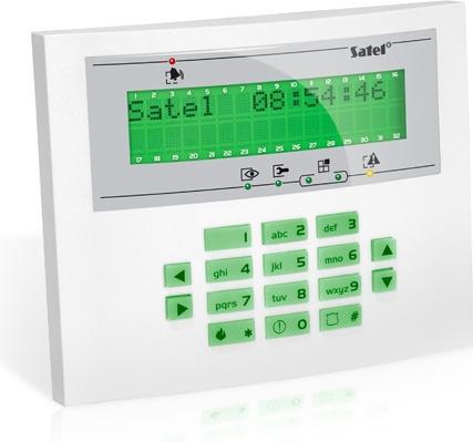 Immagine prodotto Satel Tastiera LCD /Integra Verde/Int-Klcdl-Gr