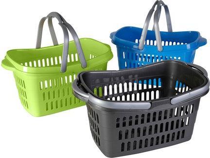 Image du produit Axentia Panier d'achat, env. 48 x 29 x 24 cm