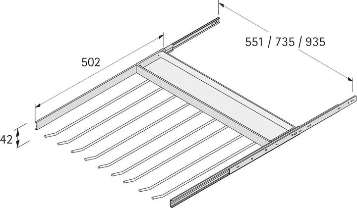 Produktbild Hettich Hosenhalter
