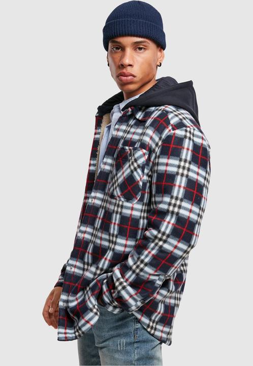 Actual product image Urban Classics Hooded Polar Fleece Overshirt (M)