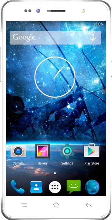 Siswoo C55 Longbow (16 GB, White, 5.50", Dual SIM, 8 Mpx, 4G)