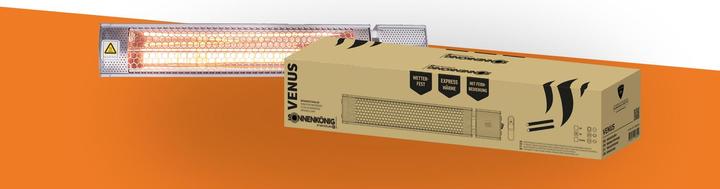 Produktbild Sonnenkönig Halogenstrahler Venus (2000 W)