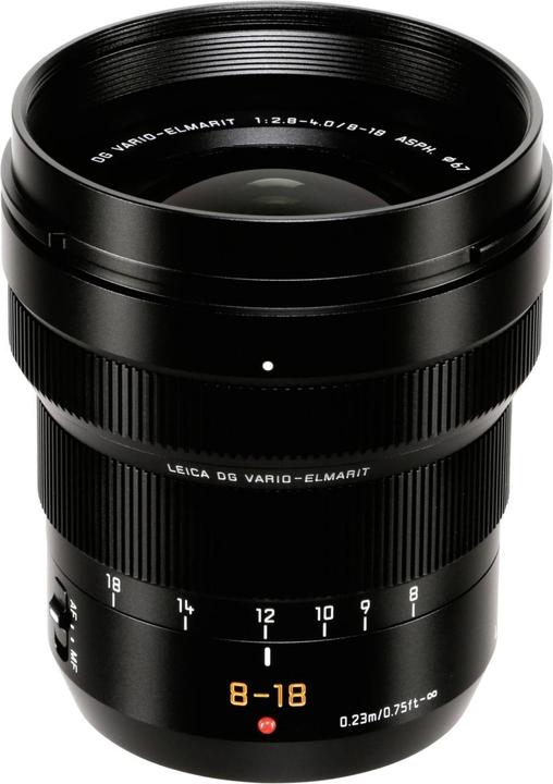 Actual product image Panasonic 8-18mm f/2.8-4.0 ASPH. (Micro Four Thirds, Micro Four Thirds)