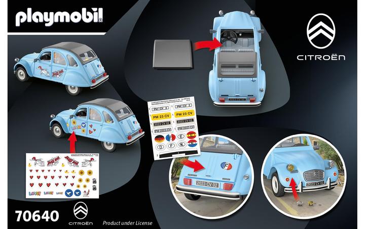 Produktbild Playmobil Citroen 2CV (70640)