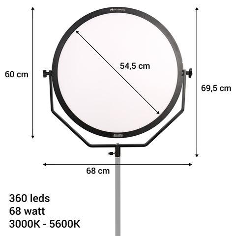 Image du produit Falcon Eyes Lampe LED bicolore Sophiez SO-68TD sur 230V