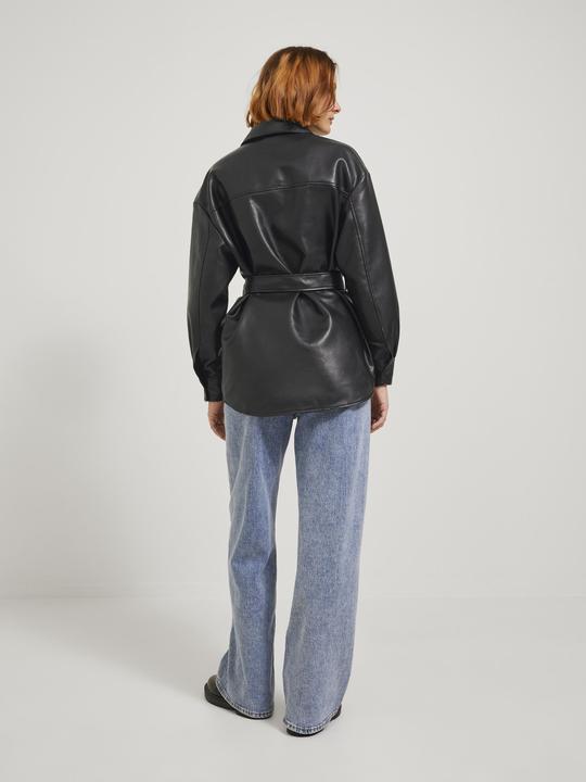 Actual product image JJXX JXLuna Faux Leather Overshirt (S)