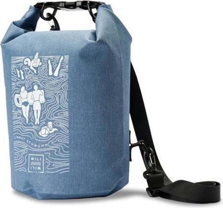 Actual product image Wili Wili Tree Dry Bag Limmat Schwumm Deep Sea Petrol, 7 l (7 l)