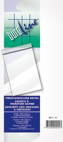 Image du produit BüroLine Sac à fermeture par pression 75x90mm (10 pièce(s))