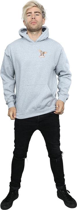 Actual product image Universal Textiles Mens Gizmo Chest Hoodie (S)
