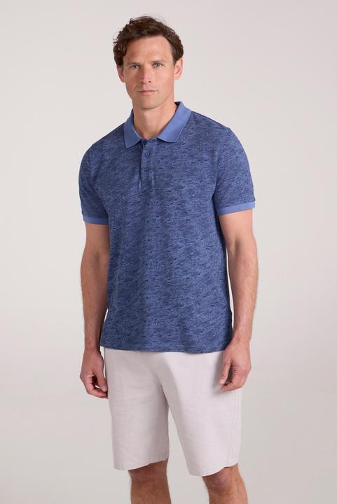 Actual product image Mountain Warehouse Mens Dawnay Textured Pique Polo Shirt (4XL)