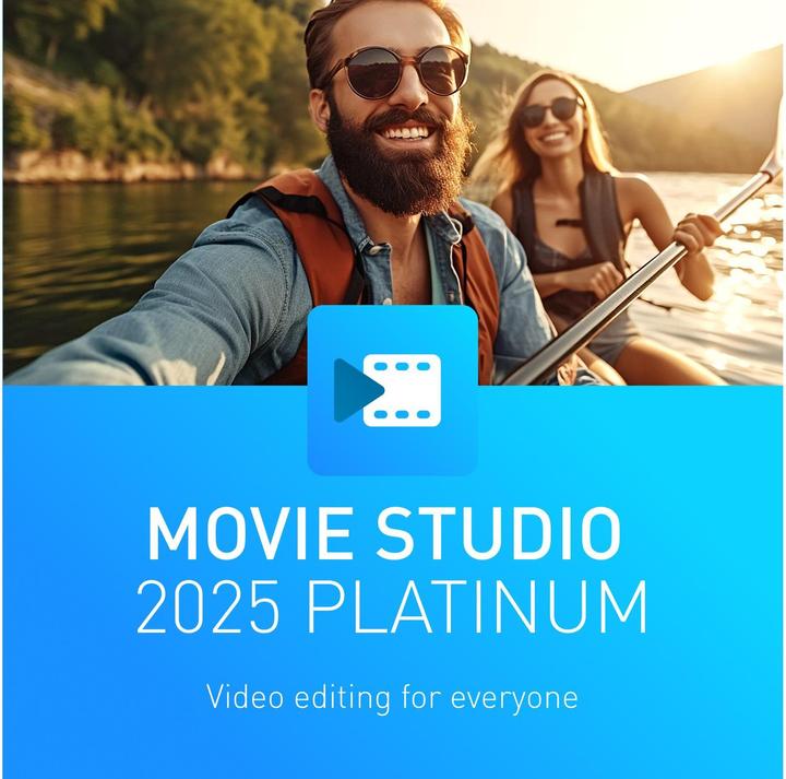 Magix Movie Studio 2025 Platinum Download Code (1 User, 1 Devices/Users, unlimited)
