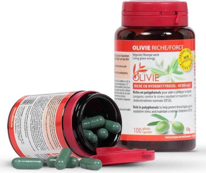 Produktbild Olivie Force gélules végétale Kaps (100 Stück, Kapseln, 78 g)