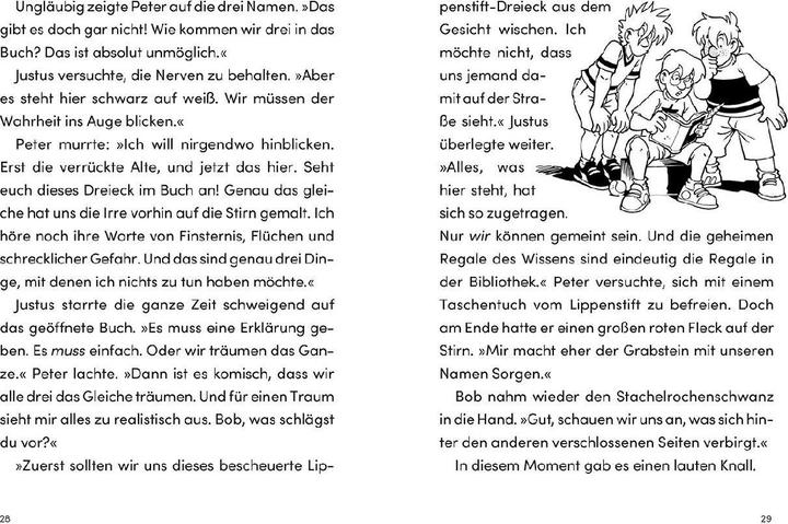 Produktbild Kosmos Die drei??? Kids, Das gruseligste Buch aller Zeiten (Deutsch, Ulf Blanck, 2023)
