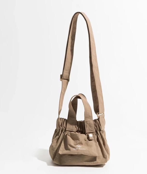 Image du produit Only-Bags.Store Nylon couleur solide Sac à bandoulière Simple petit sac à main Hobo Stylish Nylon léger Tote