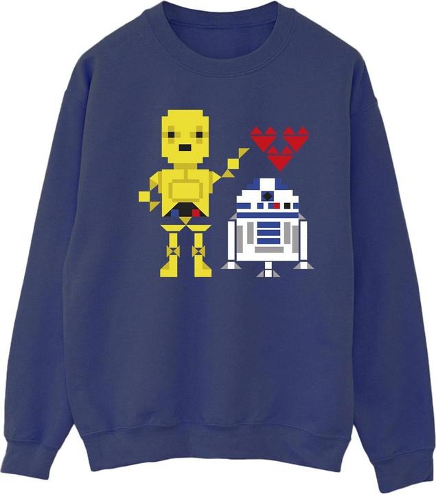 Immagine prodotto Star Wars Heart Robot Felpa Donna (M)