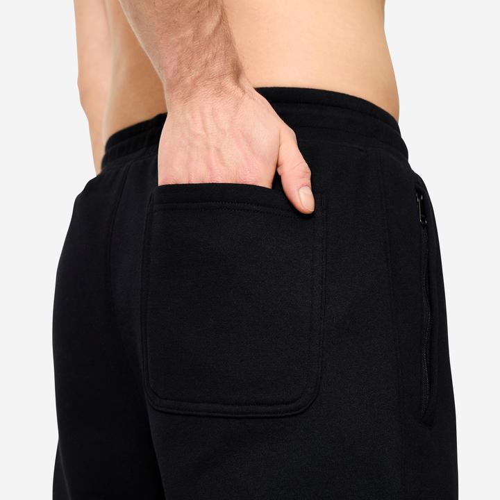Immagine prodotto Domyos Jogginghose Herren Fleece schwarz (W32)