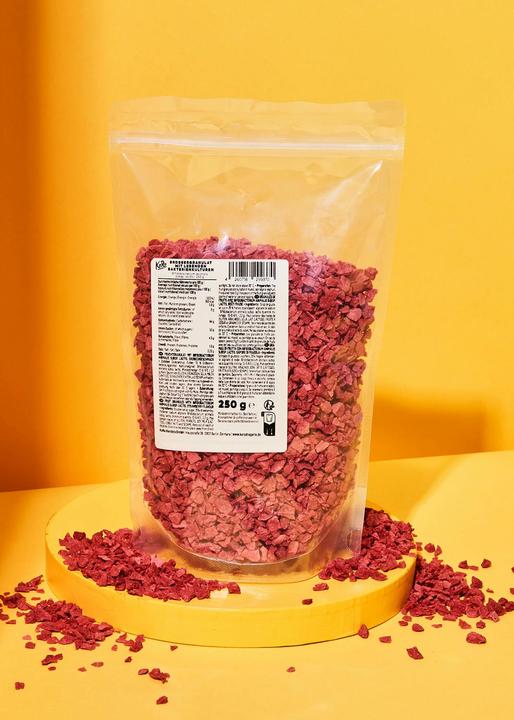Produktbild KoRo Fruchtgranulat mit Lactobacillus Acidophilus. Erdbeergeschmack (250 g)