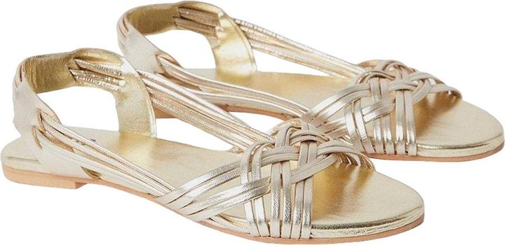 Dorothy Perkins Sandalen Jocelyn Geflochten Leder (38)