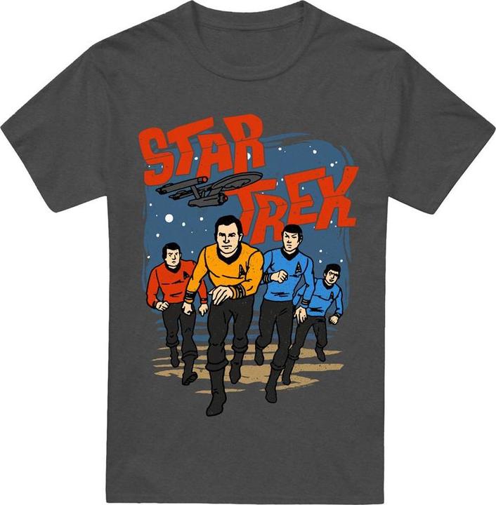 Actual product image Unisex Adult Run Forward T-Shirt (S)