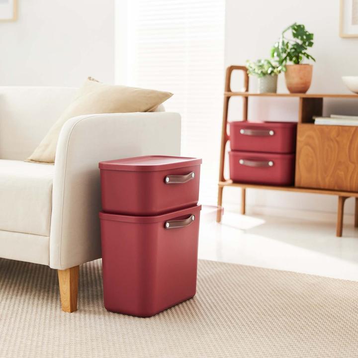 Actual product image Rotho Set of 2 storage boxes Maloja 25l (25 l)