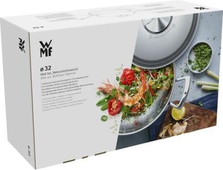 Immagine prodotto WMF Wok (32 cm, Wok, Acciaio inossidabile)