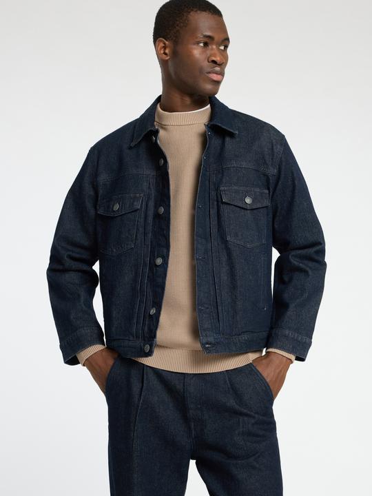 Actual product image Selected Homme 100% cotton jumper with round neckline (S)