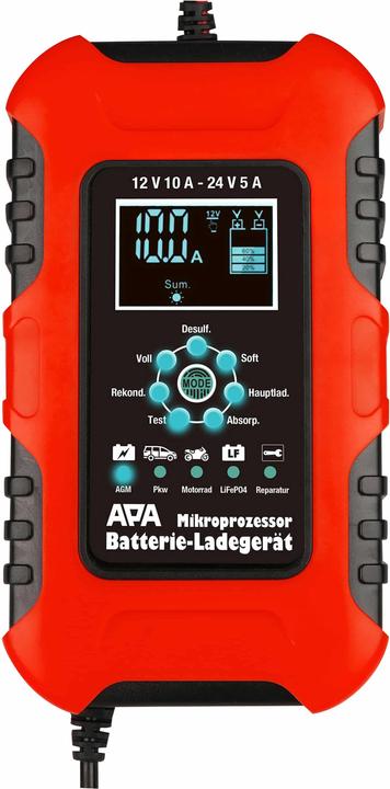 Produktbild APA Kfz-Ladegerät 16649 (12V, 24V, 10 A)