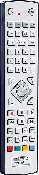 Auvisio USB-programmierbare 4in1-Universal-Fernbedienung (Universal Fernbedienung, Infrarot)